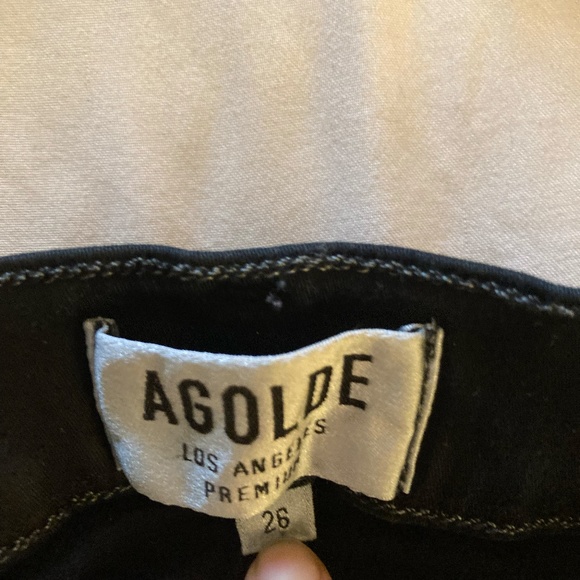 Algolde Black Jeans size 14 - Picture 6 of 6